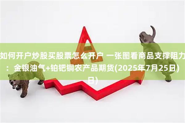 如何开户炒股买股票怎么开户 一张图看商品支撑阻力：金银油气+铂钯铜农产品期货(2025年7月25日)